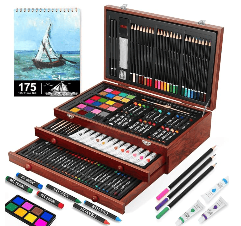 Mallette de dessin 175 pièces